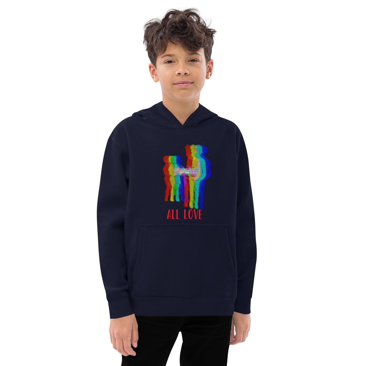 Kids All Love Fleece Hoodie