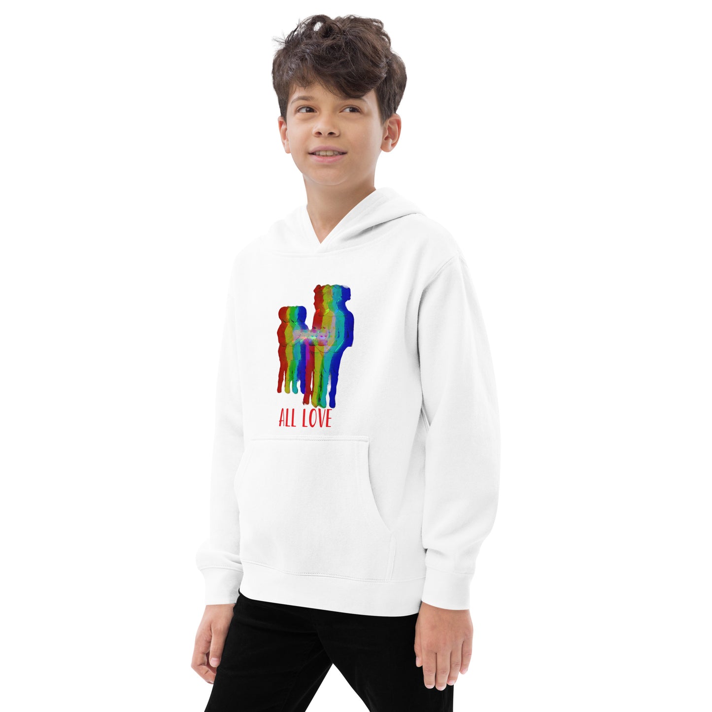 Kids All Love Fleece Hoodie